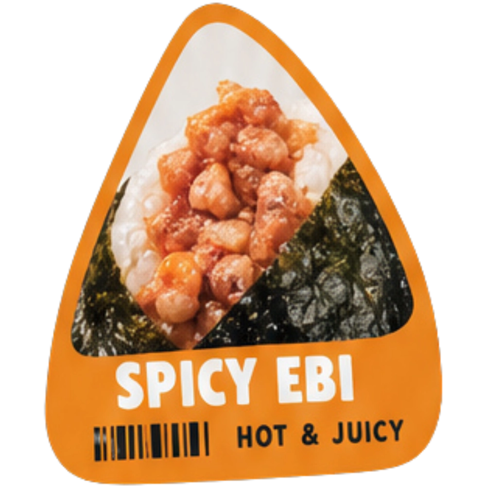Spicy Ebi onigiri