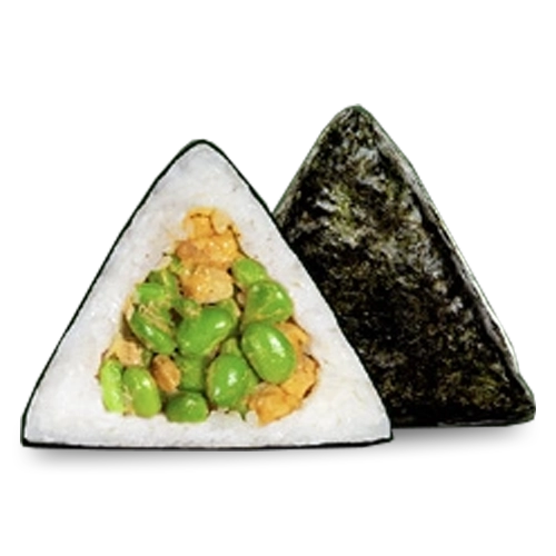 Edamame onigiri